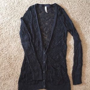 Grey Aeropostale Cardigan